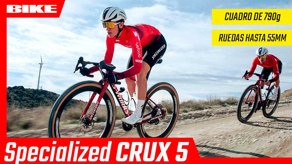 ¡¿Una Tarmac de gravel?! Nueva Specialized S-Works Crux 5