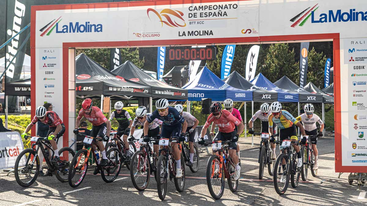Nuevos Campeones de España XCC. Cano repite oro y Cullell remonta tras una caída