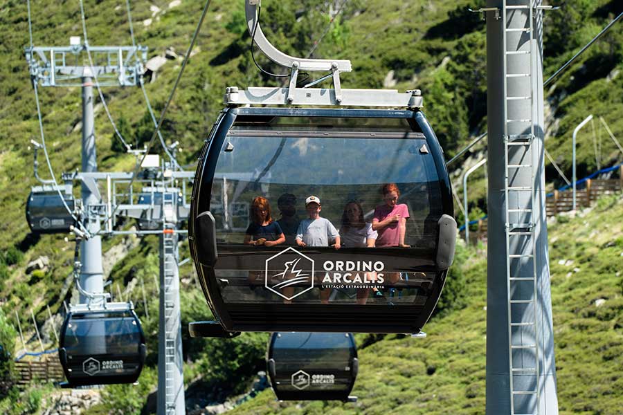 Ordino Arcalís telecabina de Tristaina Foto. Grandvalira Resorts Ordino Arcalís telecabina de Tristaina Foto. Grandvalira Resorts