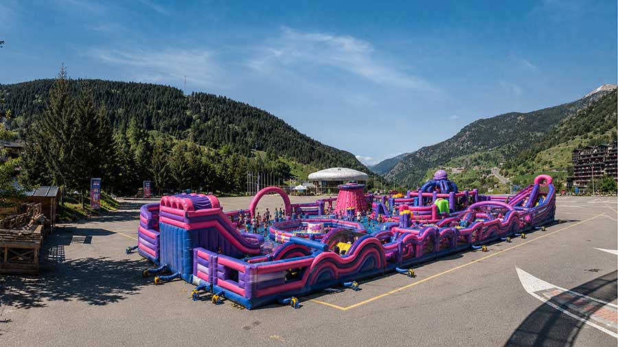 Grandvalira Big Jump Park El Tarter IA Foto. Grandvalira Resorts Grandvalira Big Jump Park El Tarter IA Foto. Grandvalira Resorts