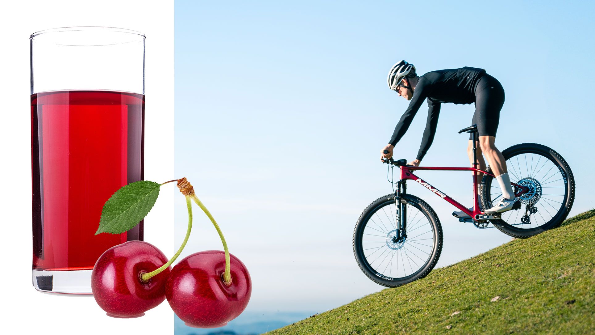 El zumo de cereza ácida para el ciclismo