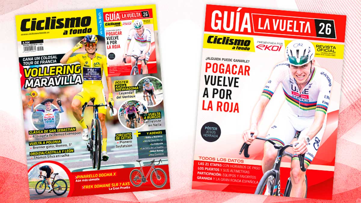 La Guía de La Vuelta 2026 llega gratis con Ciclismo a Fondo