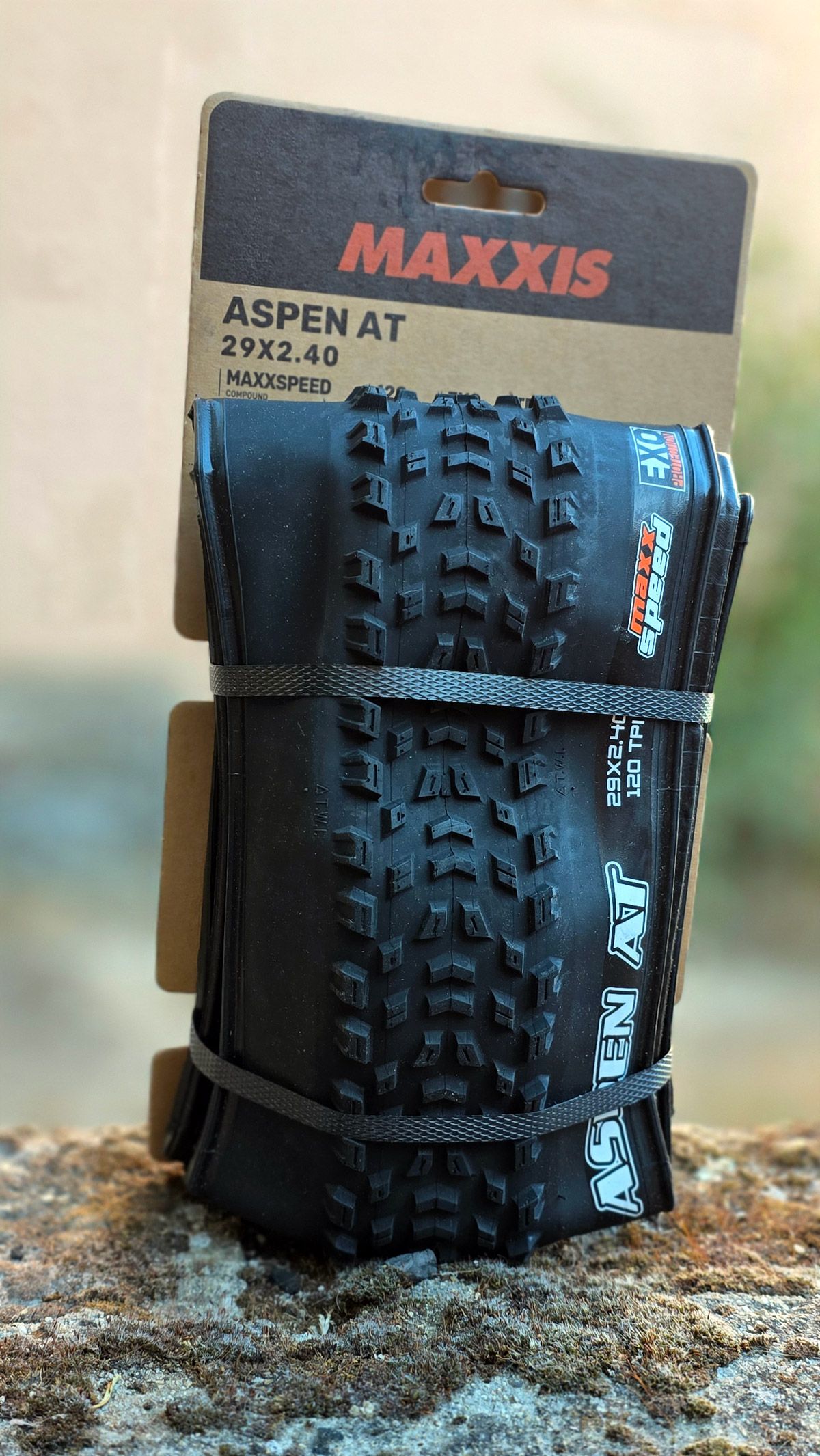 Prueba. Maxxis Aspen AT detalle 3 Prueba. Maxxis Aspen AT detalle 3