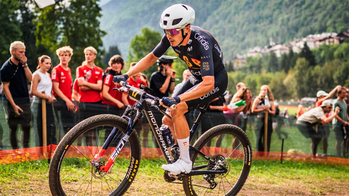 Álex García roza el bronce en el Mundial MTB de Val di Sole Álex García roza el bronce en el Mundial MTB de Val di Sole
