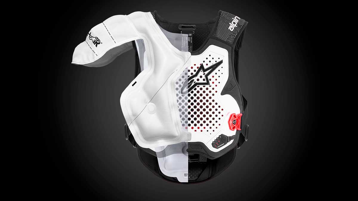 El airbag llega al MTB. Alpinestars adapta su Tech Air MX al ciclismo