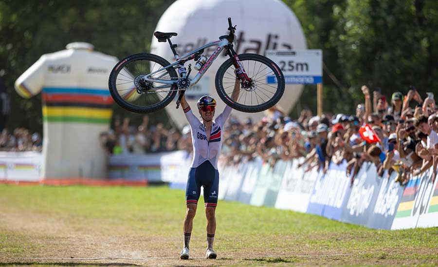 Tom Pidcock confirms once again that he is the King of Cross country in Val di Sole (Credits Michele Mondini)