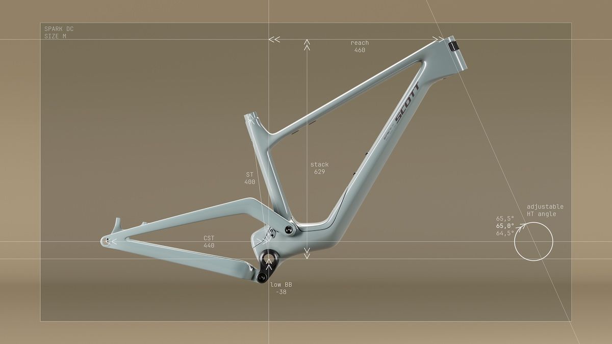 SPARK DC 2027 SCOTT BIKE STILL GEOMETRY