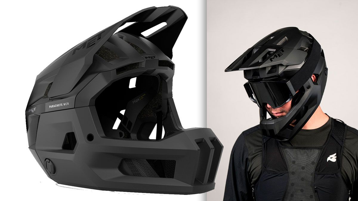 MET Parachute MCR 2, el casco convertible más ligero de la gama