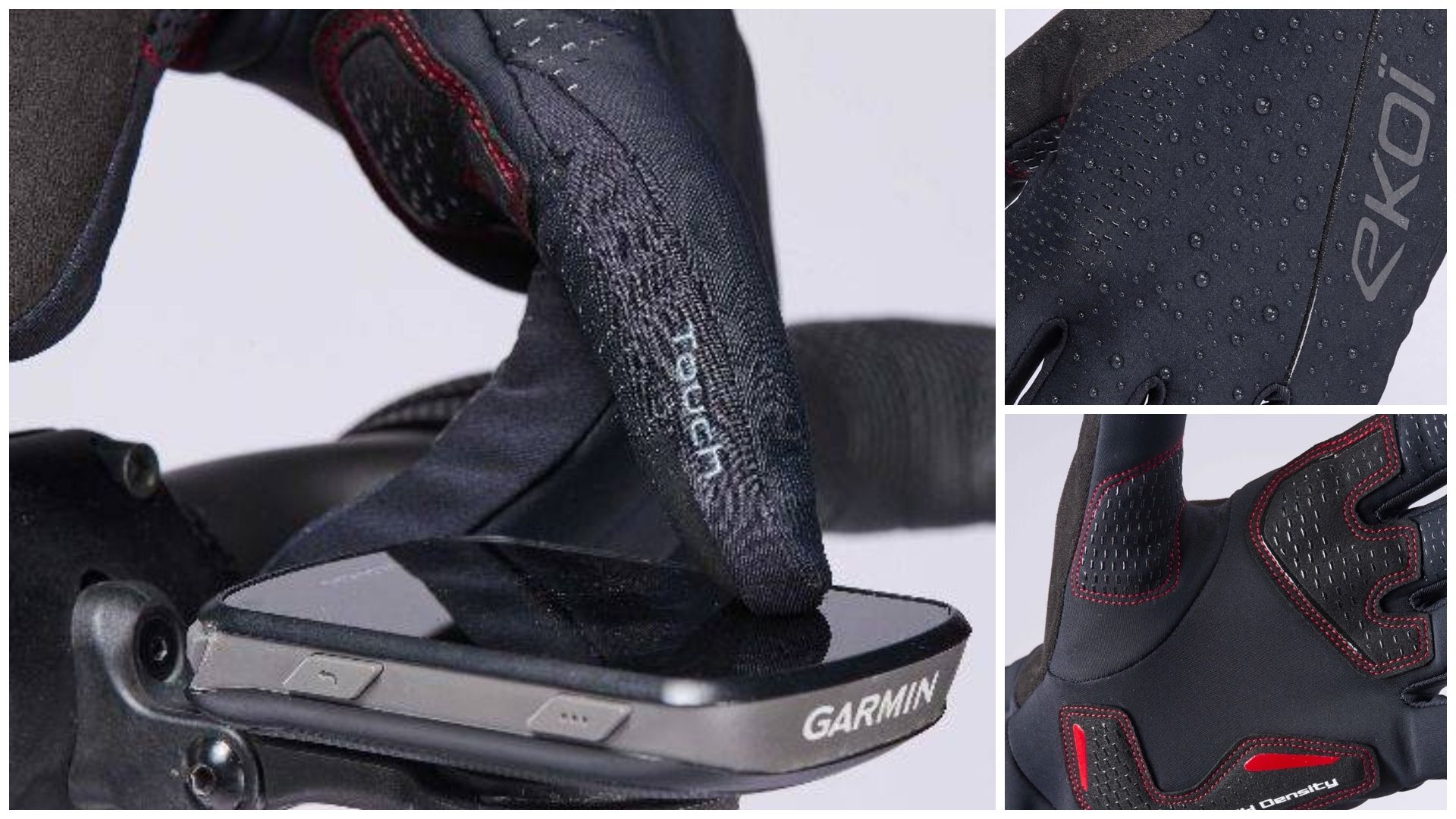 Guantes de invierno EKOI Racing SHOCK ABSORBER PORON® 