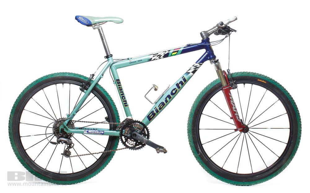 Galería Las bicis de Hermida: Bianchi Replica Team 2002