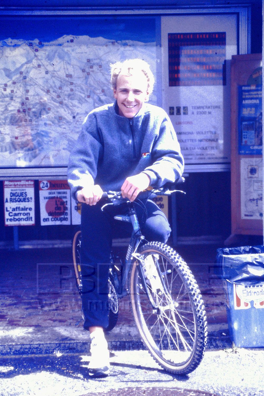 1998 - Campeonato del Mundo no oficial Crans Montana, Suiza. Foto: Julio Vicioso