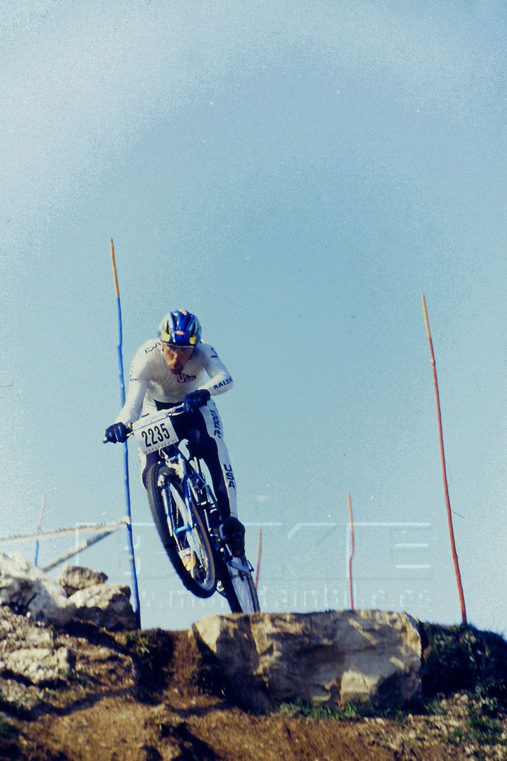 1993 - Campeonato del Mundo Metabief, Francia. Foto Julio Vicioso