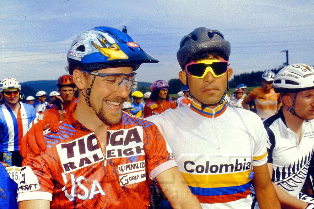 1993 - Campeonato del Mundo Metabief, Francia. Foto Rafa Gómez