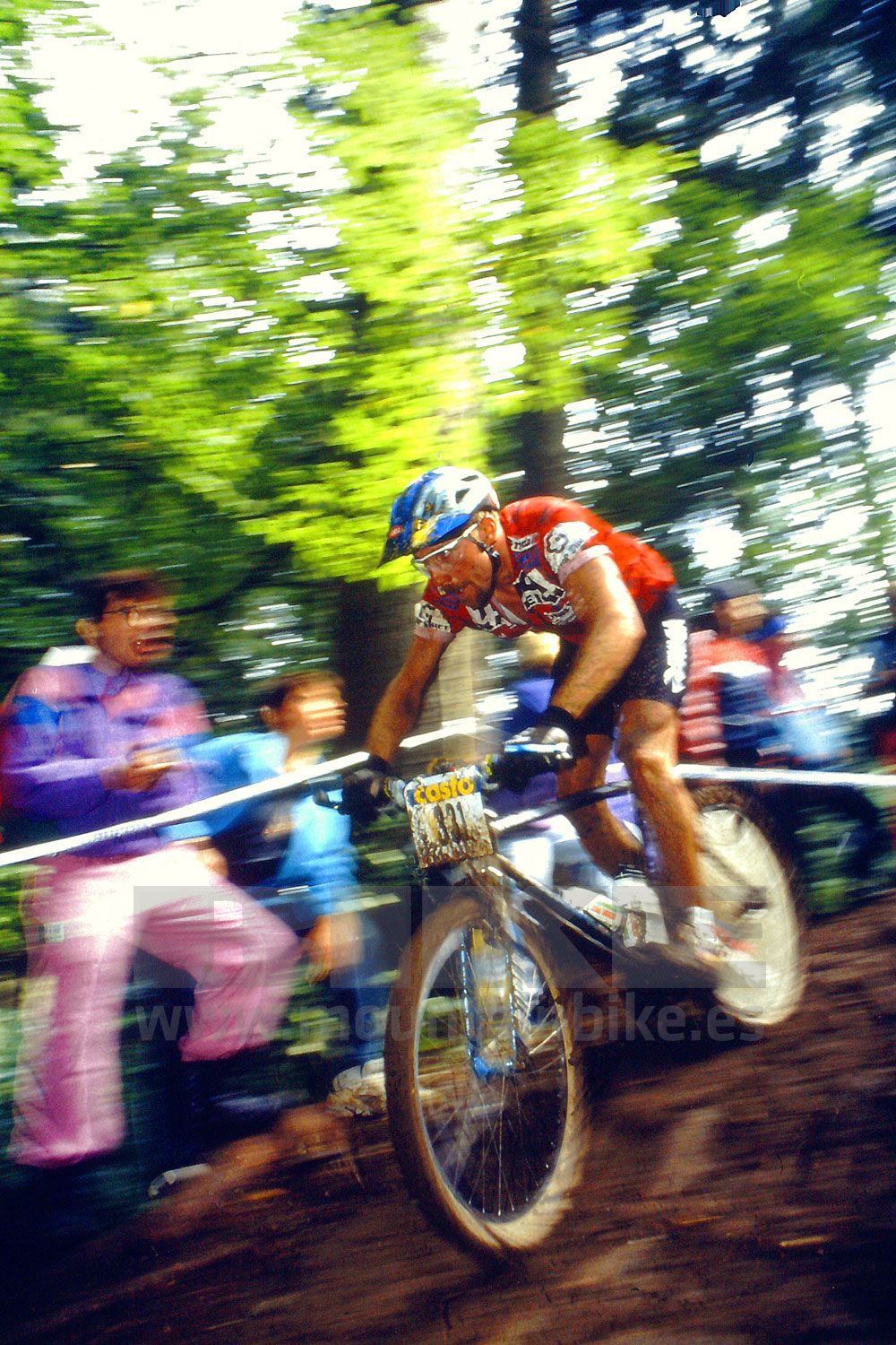1993 - Campeonato del Mundo Metabief, Francia. Foto Julio Vicioso