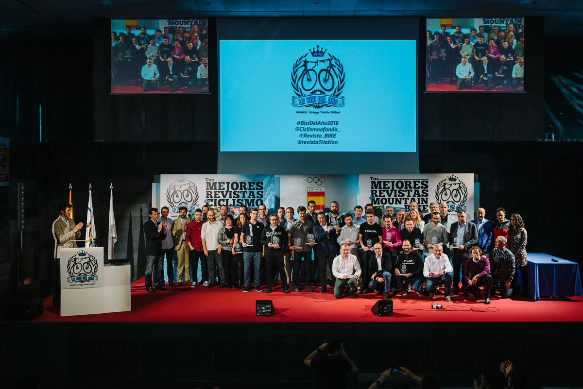 Entrega de premios La Bici del Año 2016