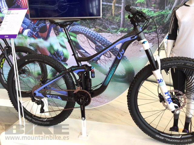 Liv 2968 Hail 2 GE, enduro 160 mm.