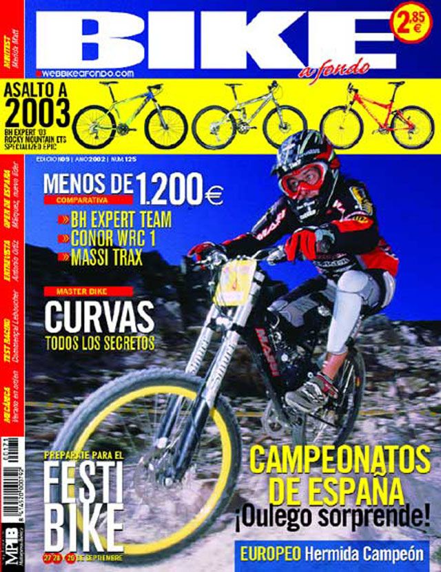 Todas las portadas de BIKE