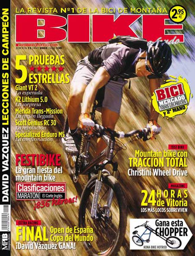 Todas las portadas de BIKE