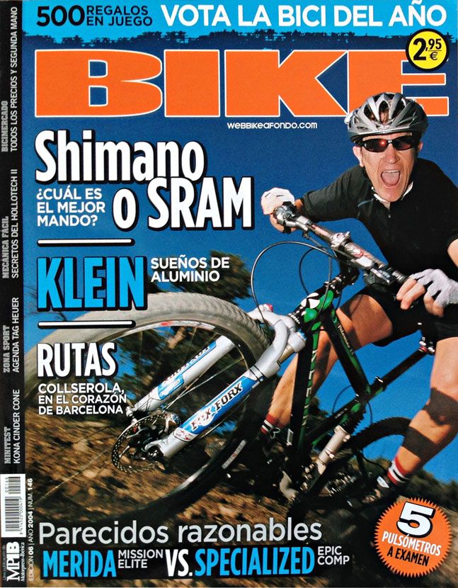 Todas las portadas de BIKE