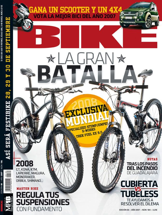 Todas las portadas de BIKE