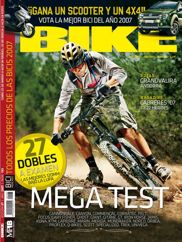 Todas las portadas de BIKE