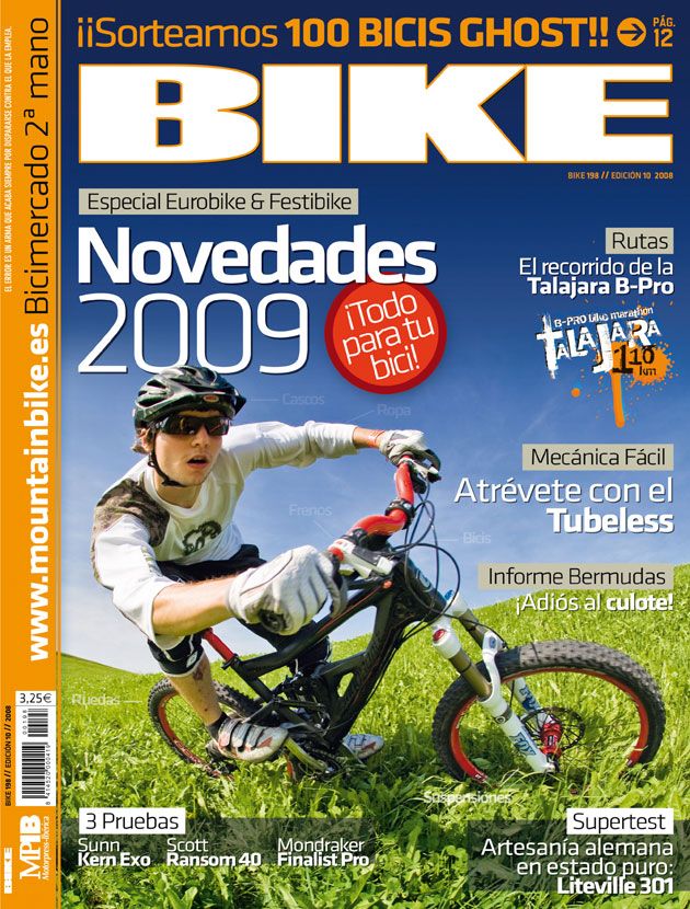 Todas las portadas de BIKE