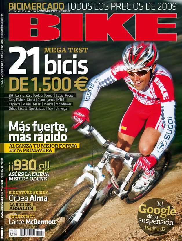 Todas las portadas de BIKE