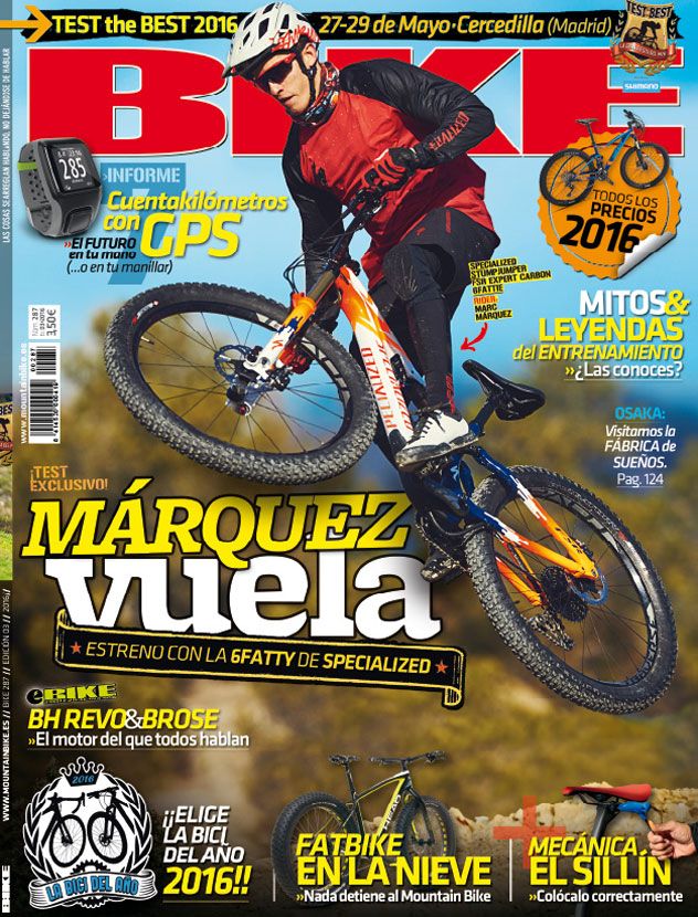 Todas las portadas de BIKE