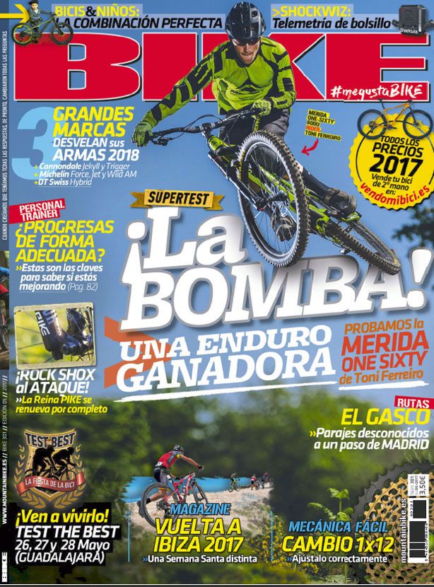 Todas las portadas de BIKE