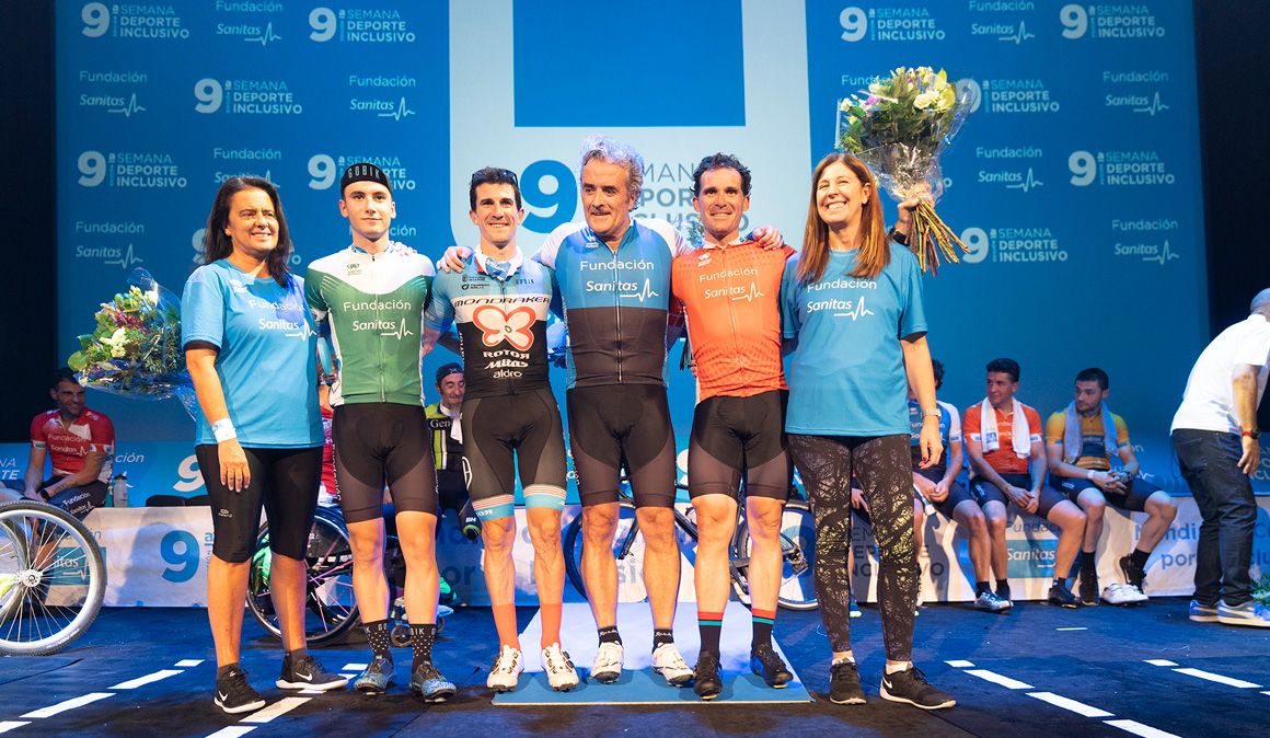 El Mundial de Ciclismo por al inclusión para Carlos Coloma, Luismi Marquina y su equipo 