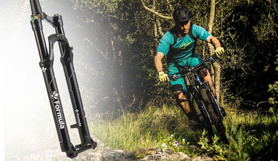 La horquilla Formula es adecuada incluso para XC-Trail.