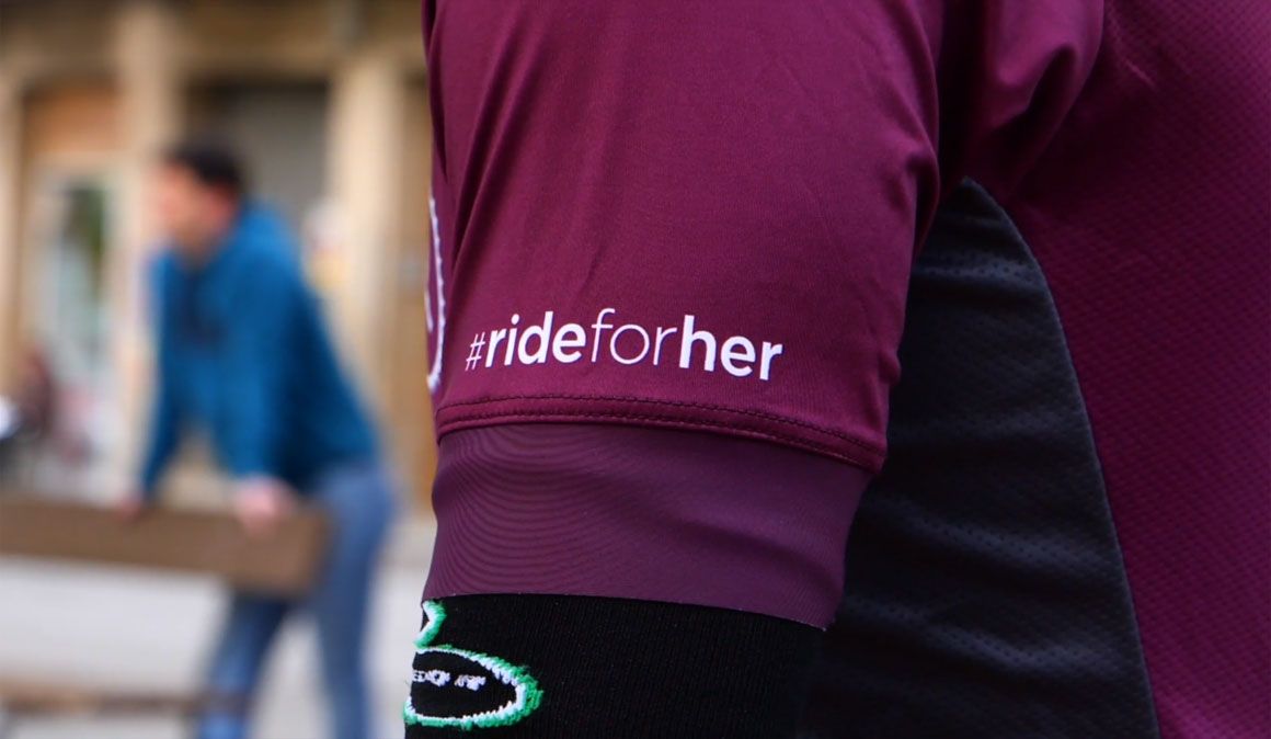 RideForHer: Contra el cáncer desde el ciclismo