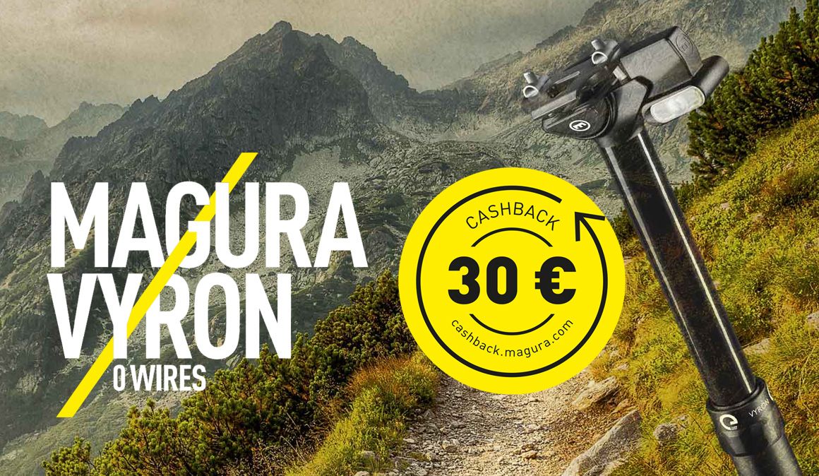 30€ de reembolso por cada tija Magura Vyron eLect