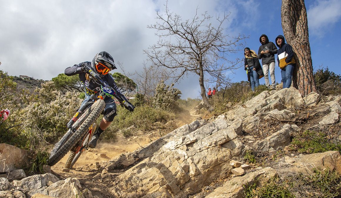 Galfer se vuelca con el E-Enduro
