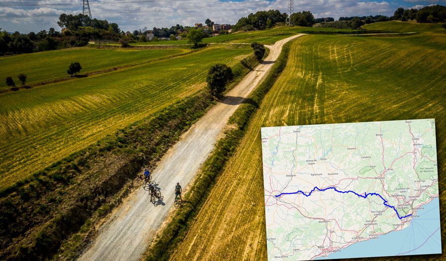 Lo Far West, de Barcelona a Lleida en bici gravel