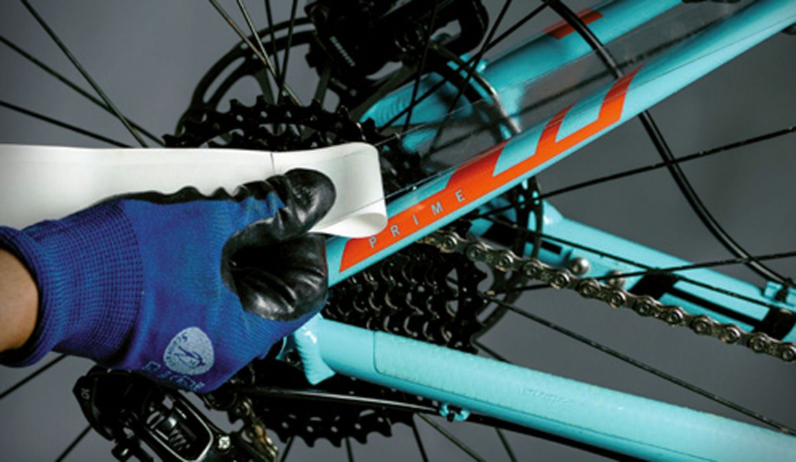 ¿Cómo proteger tu bici con adhesivos?