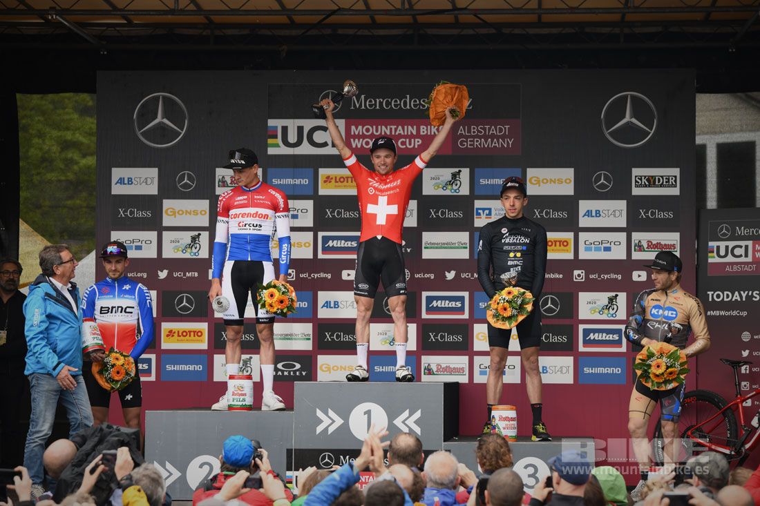 Las mejores fotos de la Copa del Mundo en Albstadt: Elite masculino