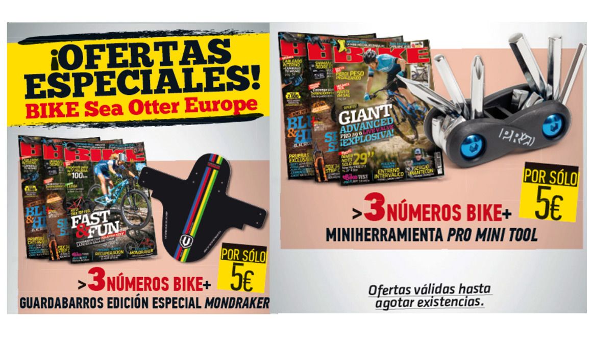 ¿Vas a Sea Otter? Visita el Stand de BIKE y podrás conseguir esto