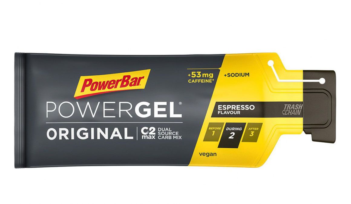 PowerGel Espresso, un café en bicicleta