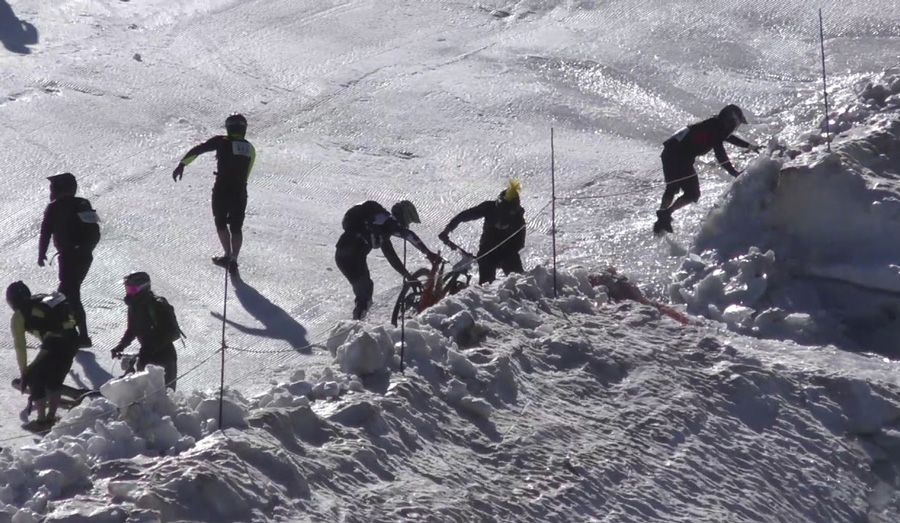 Vídeo: Accidente masivo en La Mountain Hell