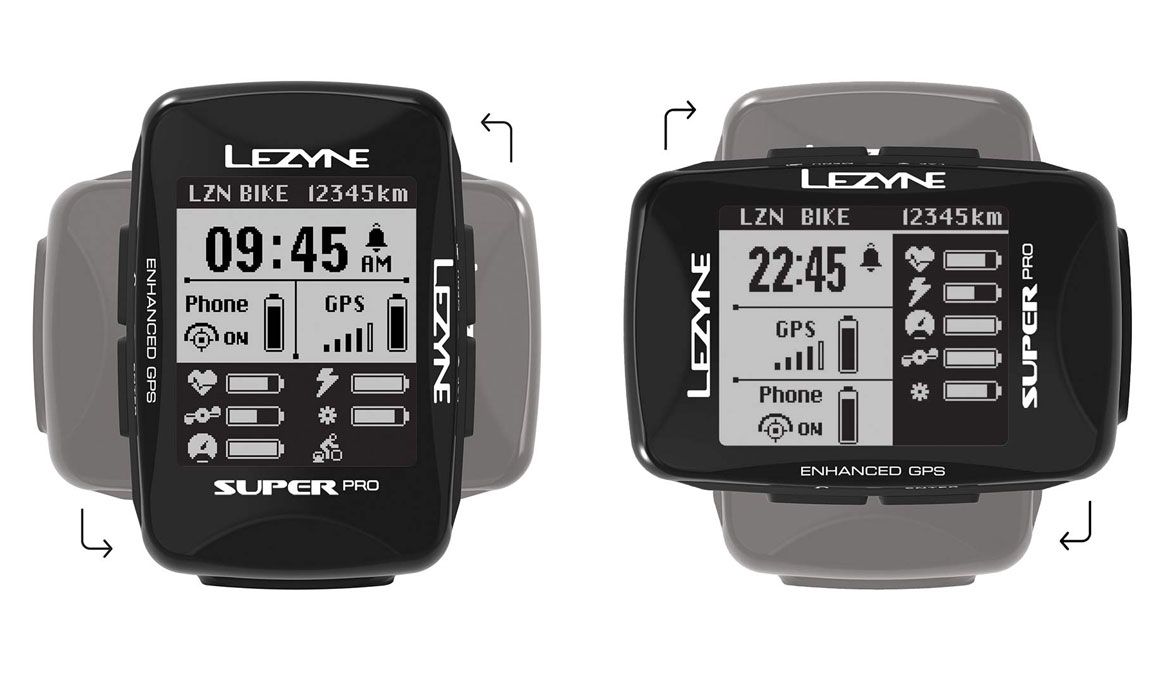 Lezyne GPS: ¿A lo largo o a lo ancho?
