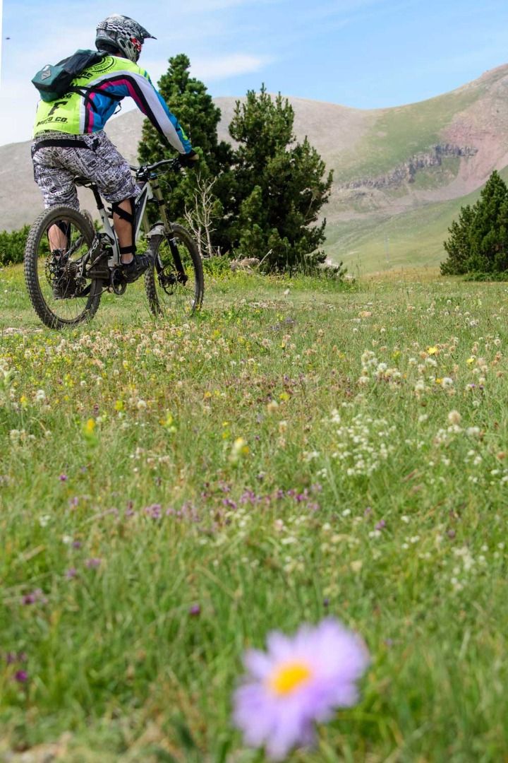 Mountain bike y naturaleza en La Molina