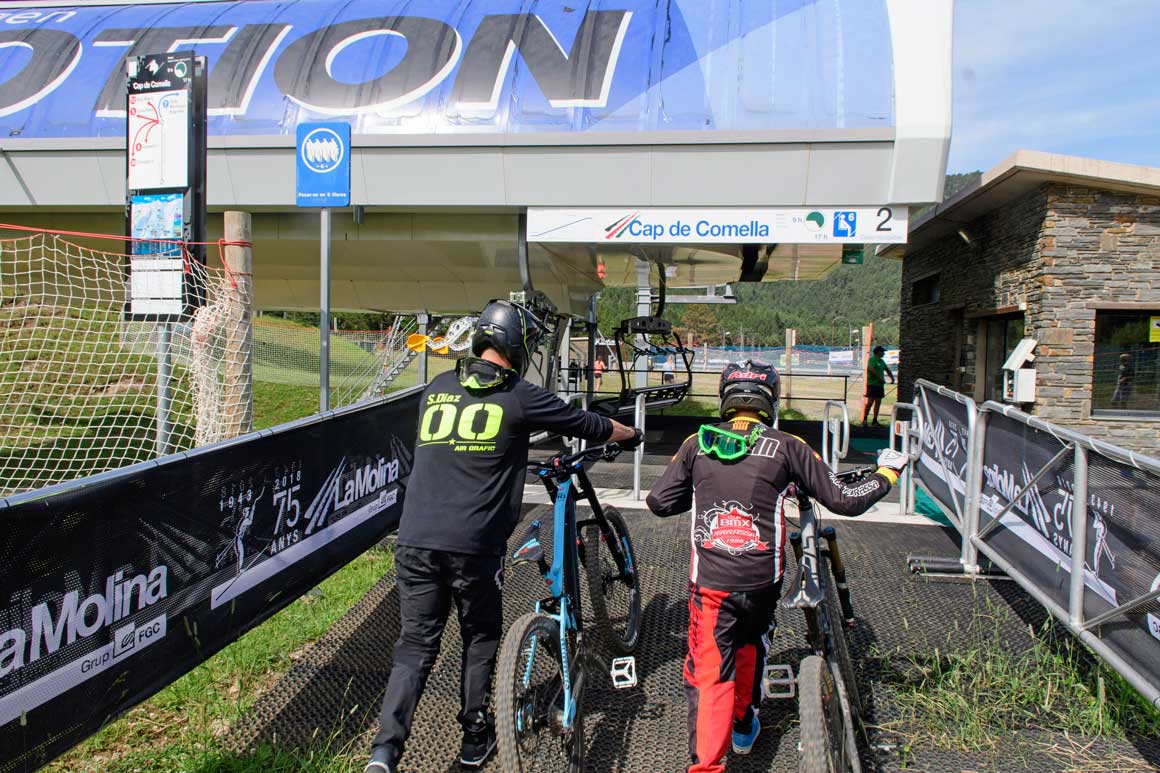 Mountain bike y naturaleza en La Molina