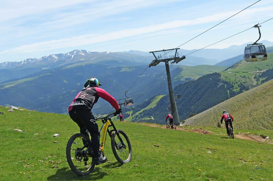 Mountain bike y naturaleza en La Molina