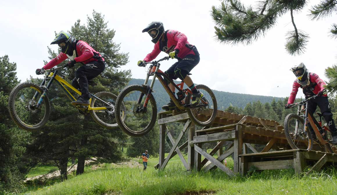 Mountain bike y naturaleza en La Molina