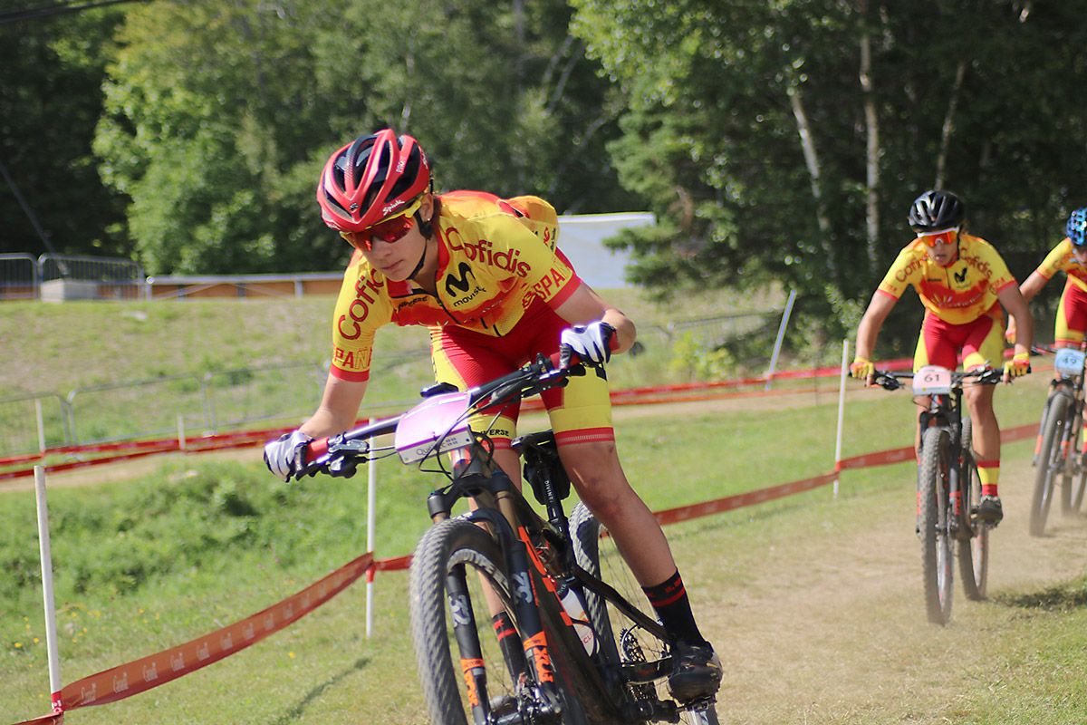 La Selección Española entrenando en Mont Sainte-Anne