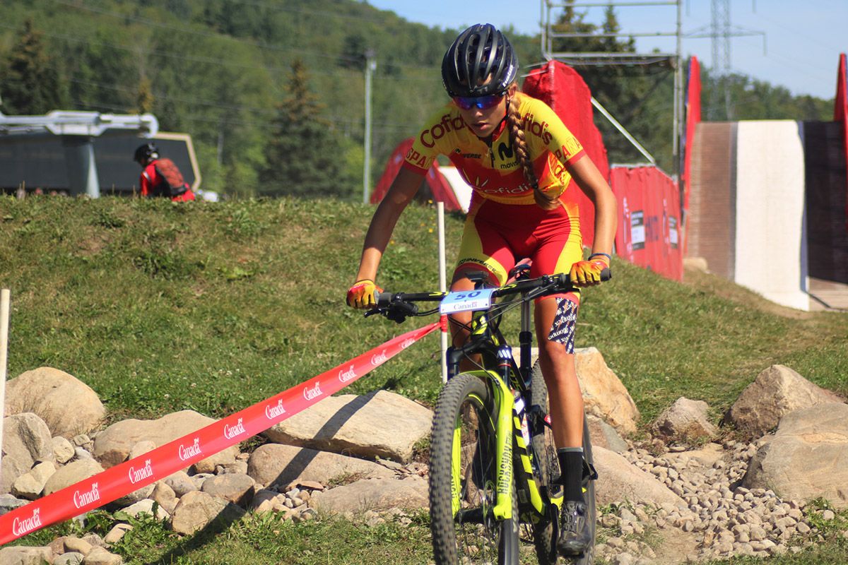 La Selección Española entrenando en Mont Sainte-Anne