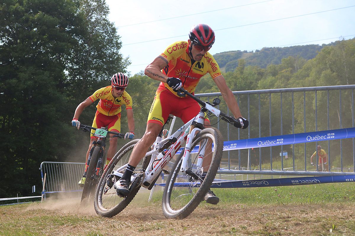 La Selección Española entrenando en Mont Sainte-Anne