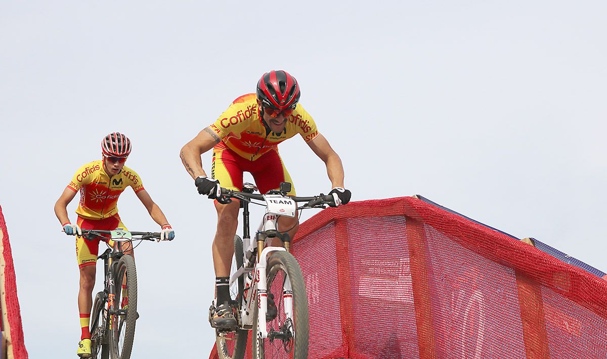 La Selección Española entrenando en Mont Sainte-Anne