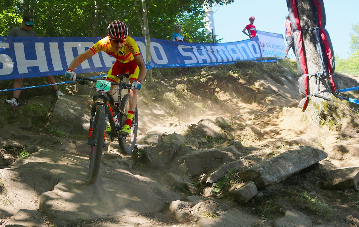 La Selección Española entrenando en Mont Sainte-Anne